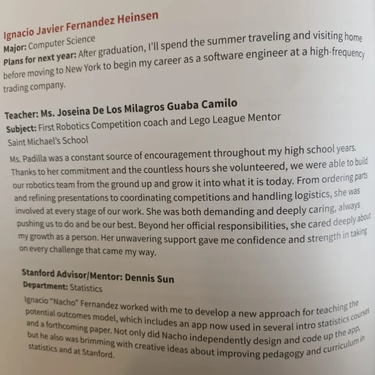 Instagram post from stmichaelsschool. This post is in position 4.