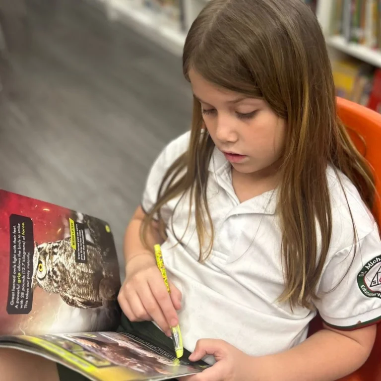 Instagram post from stmichaelsschool. This post is in position 0.